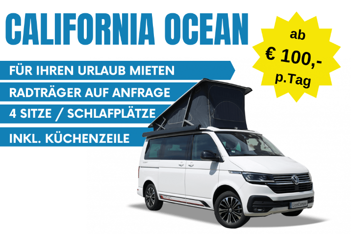 VW California Beach mieten 