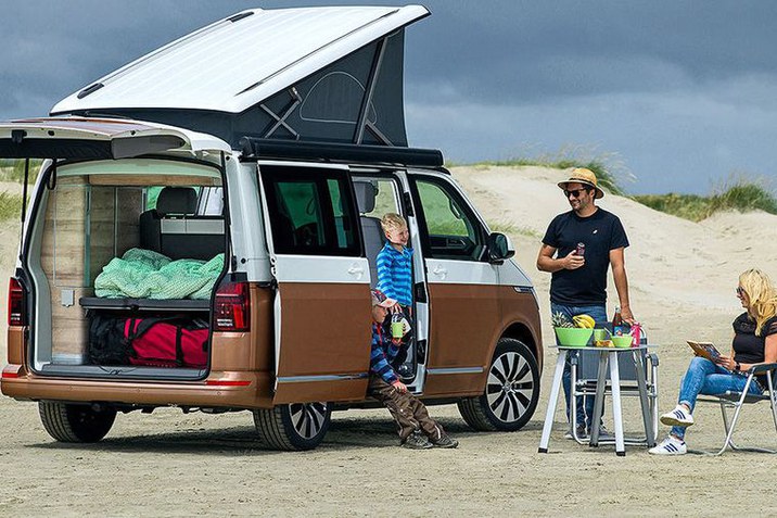 Camping mit Van